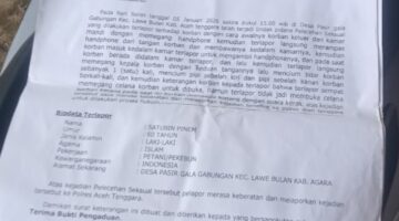 Ayah Tiri Diduga Mau Gayang Anak Dibawah Umur 14 Tahun di Kutacane