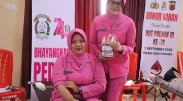 Setetes Darah, Sejuta Harapan: Polres Aceh Tenggara Gelar Donor Darah Sambut Hari Bhayangkara ke-80