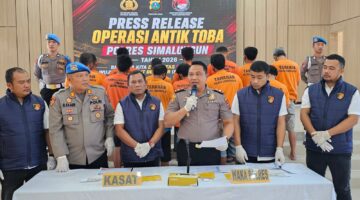 Ops Antik Toba 2026 Sat Narkoba Polres Simalungun Cetak Rekor Tertinggi: 32 Kasus Dibongkar, 53 Tersangka Diringkus, 535 Gram Sabu hingga Jaringan Aceh-Medan Digulung