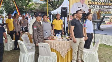 Semarak Kontes Durian Lokal Aceh Tenggara, Kapolres Bersama Forkopimda Dukung Potensi Durian Unggulan Daerah