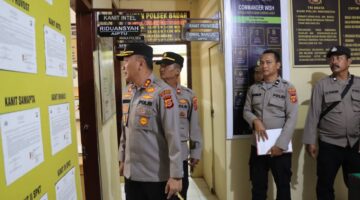 Tak Sekadar Apel, Kapolres Aceh Tenggara Cek Langsung Kesiapan Polsek Badar Pastikan Siap Layani Masyarakat