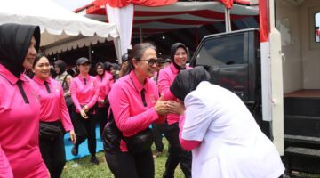 Pelayanan Gigi Keliling Polres Aceh Tenggara Curi Perhatian Ketua Umum Bhayangkari di Aceh Tamiang