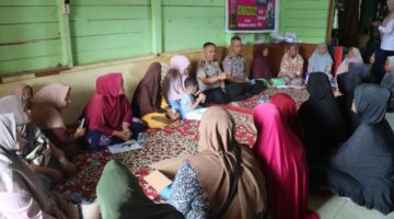 Perkuat Silaturahmi dan Jaga Kamtibmas, Kapolres Aceh Tenggara Diwakili Wakapolres Sambangi Masyarakat Desa Pulonas
