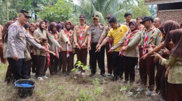 Polisi Bersama Masyarakat,Kapolres Aceh Tenggara Diwakili Wakapolres Pimpin Kegiatan Aksi Green Policing